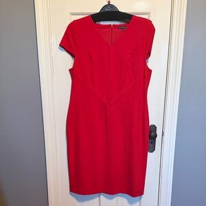 Brooks. Brothers Elegant Red Dress size 16
